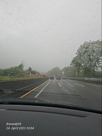 Viel Regen...